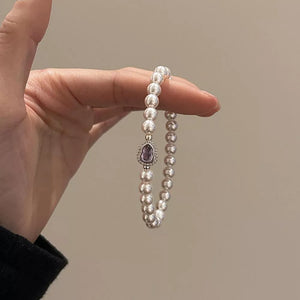 ivory bracelet with wrist-length and clasp