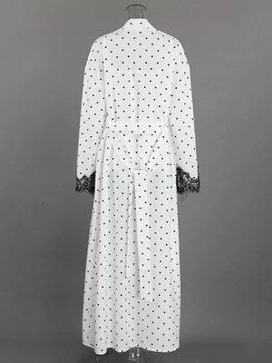 romantic pajama set in White with v-neck