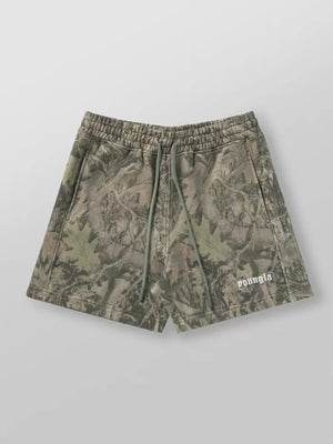 Eggshell Men's Full Size Drawstring Shorts With Pockets