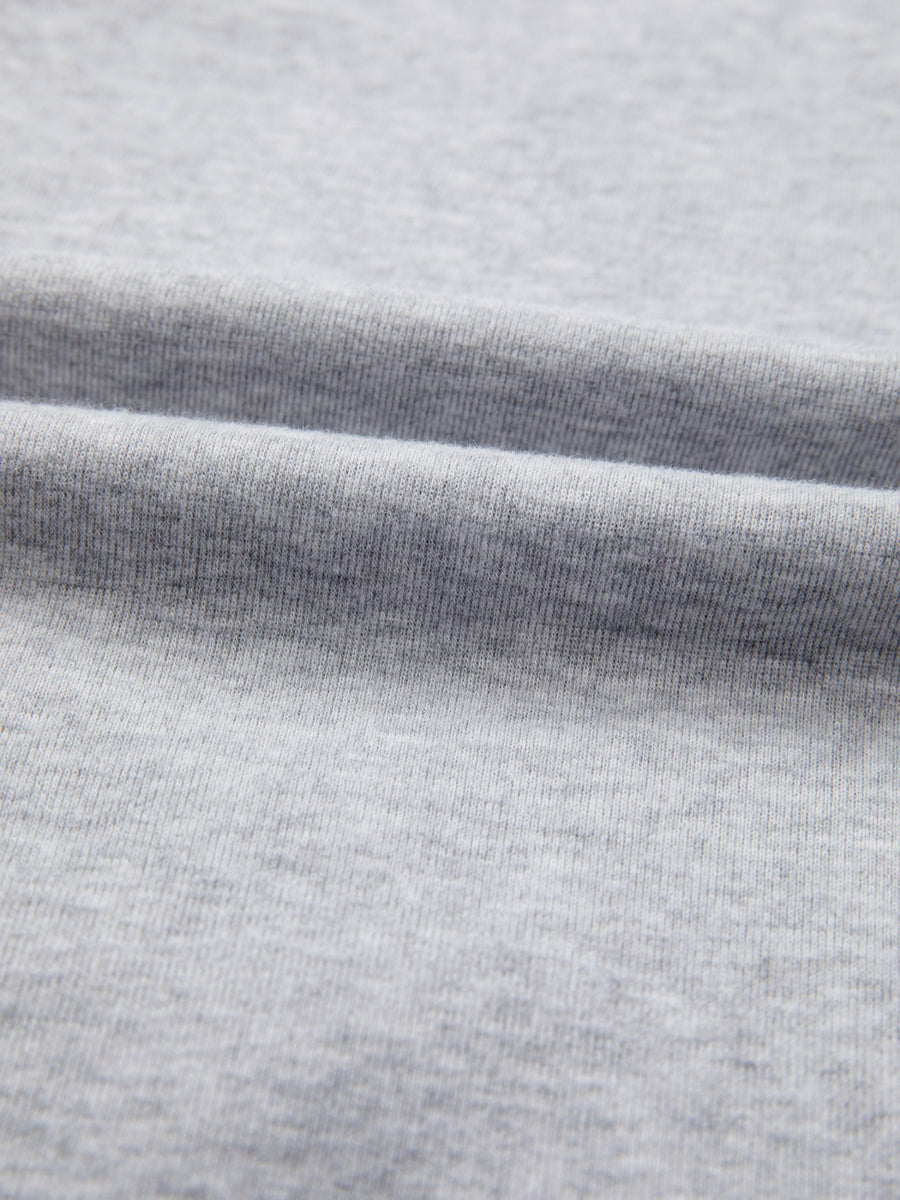Embroidered Flower Patch Raglan Shirt