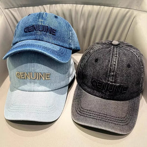 Light Blue Classic Embroidered Baseball Cap