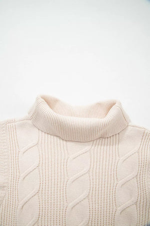 52% viscose, 26% polyester, 22% polyamide Care instructions: Machine wash cold turtleneck sweater in Scarlet with slim