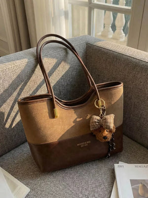 Pu Leather Shoulder Bag option 7
