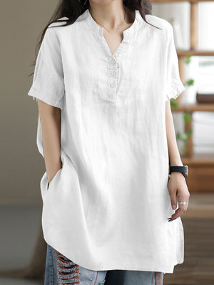 blouse in Yellowish Brown