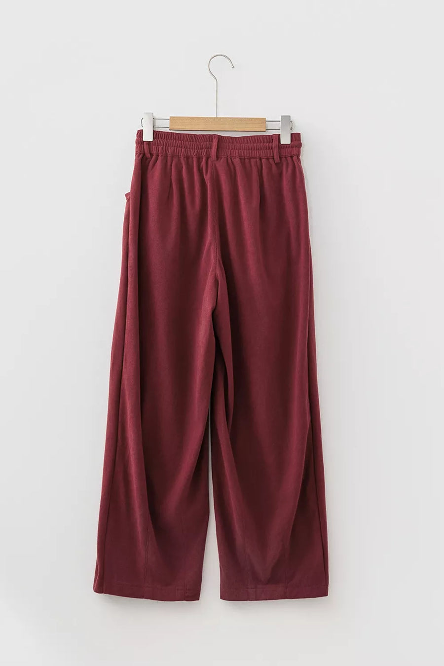 Elastic Waist Drawstring Corduroy Casual Pants option 7