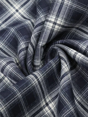 Men S Plaid Wide-leg Pants option 7