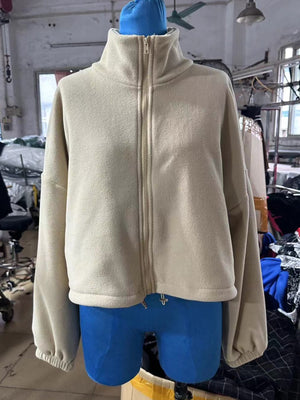 Caramel windbreaker