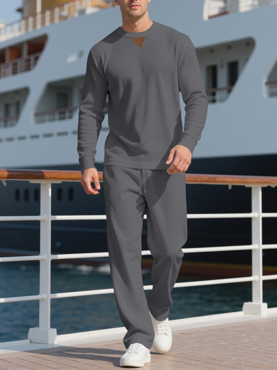 95%polyester,5%spandex Care instructions: Machine wash cold pajama set in Army Green with relaxed silhouette