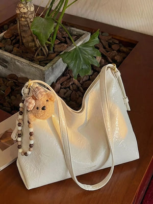 ivory shoulder bag