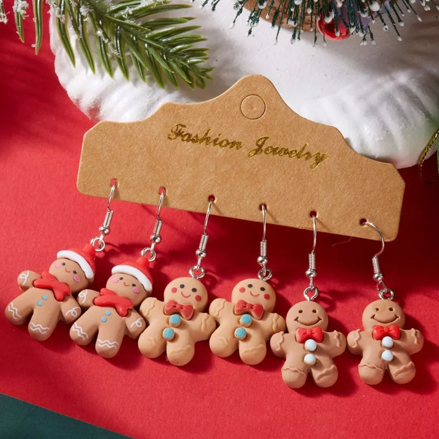 Tan earrings with 1.8 inches and fishhook