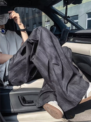 95%polyester,5%spandex Care instructions: Machine wash cold wide-leg pants in Light Gray with wide-leg silhouette