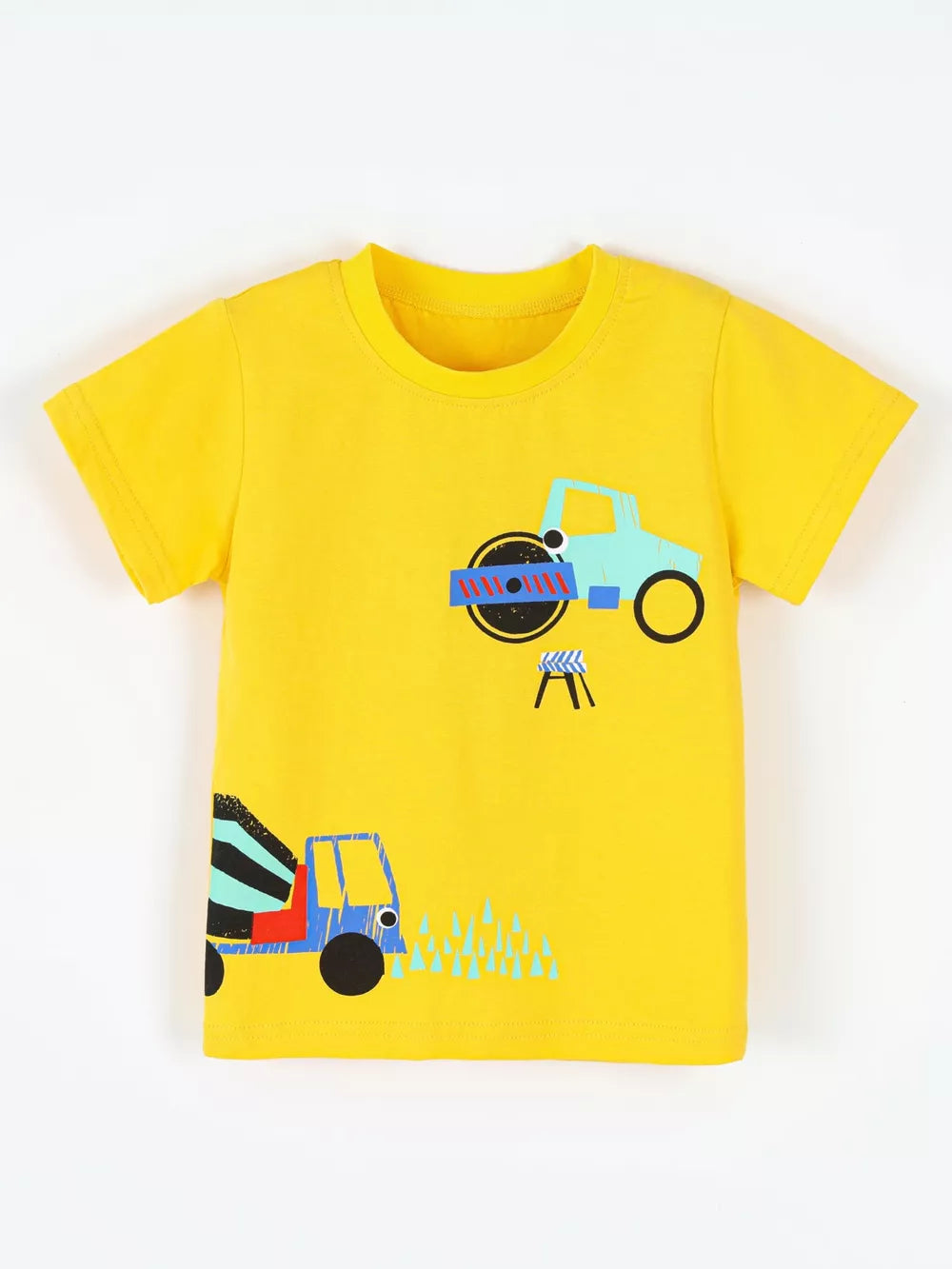 Children's Construction Truck Graphic T-shirt in this colorway
