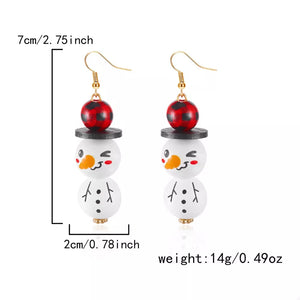 earrings featuring plaid in red with 18K Gold-Plated, Alloy, Wooden Care instructions: Avoid wearing during exercise, texture