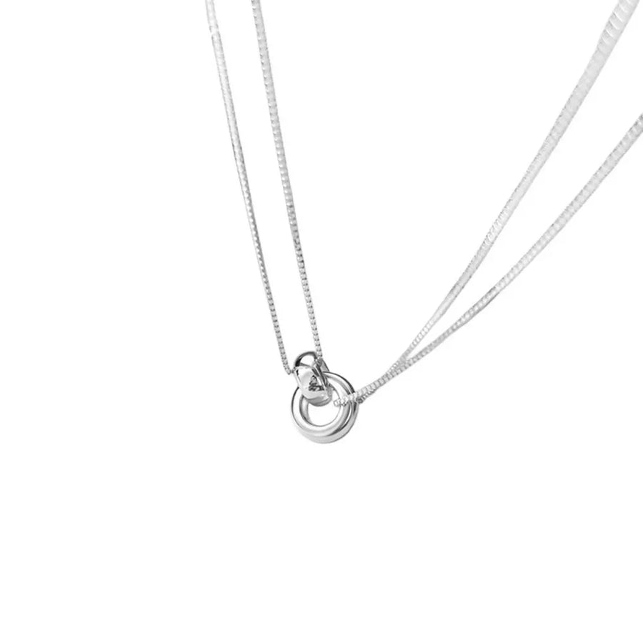 necklace in silver