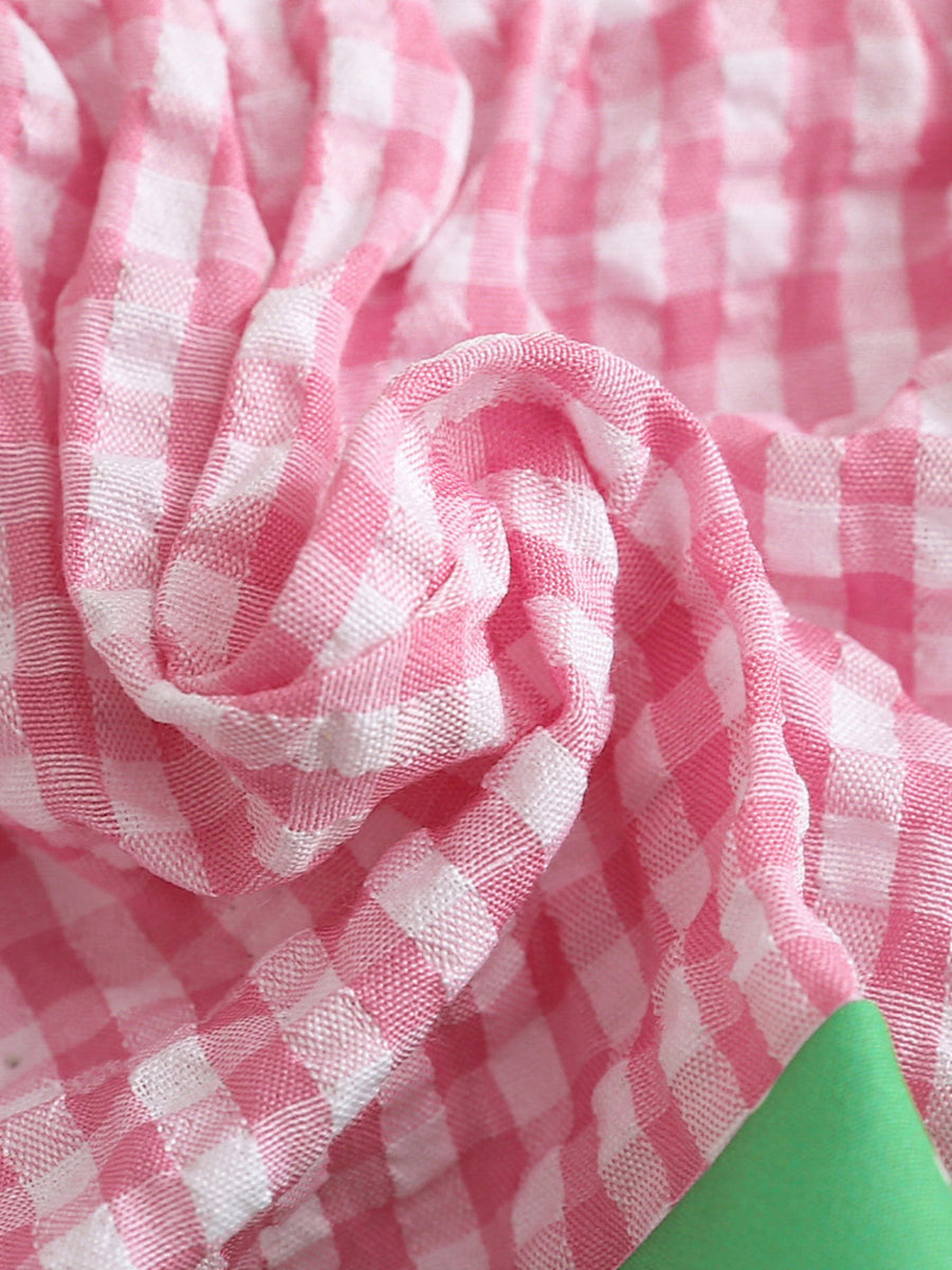Smocked Baby Dress With Watermelon Pockets