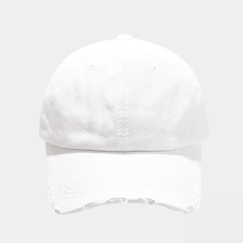 cotton Imported Size &amp cap in Denim Blue with fitted silhouette
