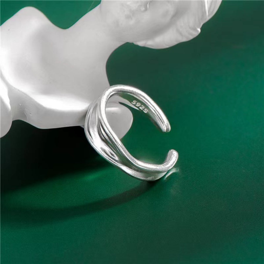 silver ring with not applicable and none