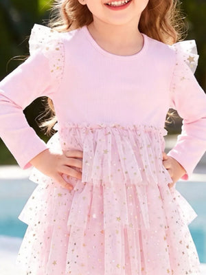 95%polyester, 5%spandex Care instructions: Machine wash cold dress in blush pink with A-line silhouette