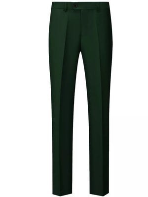 Men's Slim Fit Full Size Dress Pants in Navy Blue