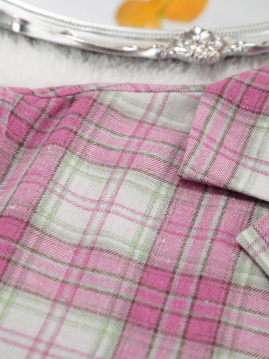 Dusty Pink relaxed pajama set with collared