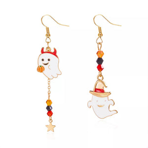 earrings featuring novelty in gold with 18K Gold-Plated, Alloy, Resin Care instructions: Avoid wearing during exercise