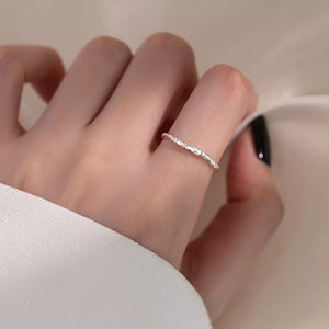 ring featuring textured in silver with 925 sterling silver Care instructions: Avoid wearing during exercise, as sweat w