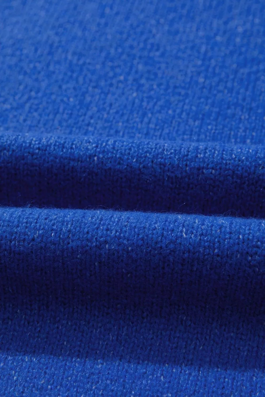 Duck Graphic Drop Shoulder Sweater in Royal Blue, view 14