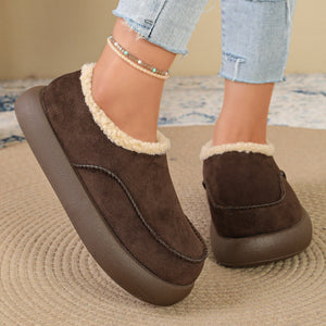 Suede,Fluff,Rubber Imported Size &amp boots in camel with low-cut silhouette