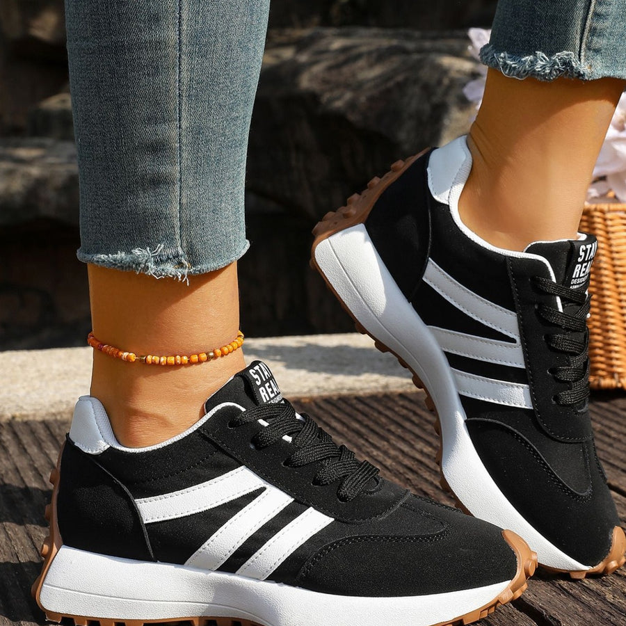 sneakers featuring color-block in Pink with Polyester,Rubber Imported Size &amp texture