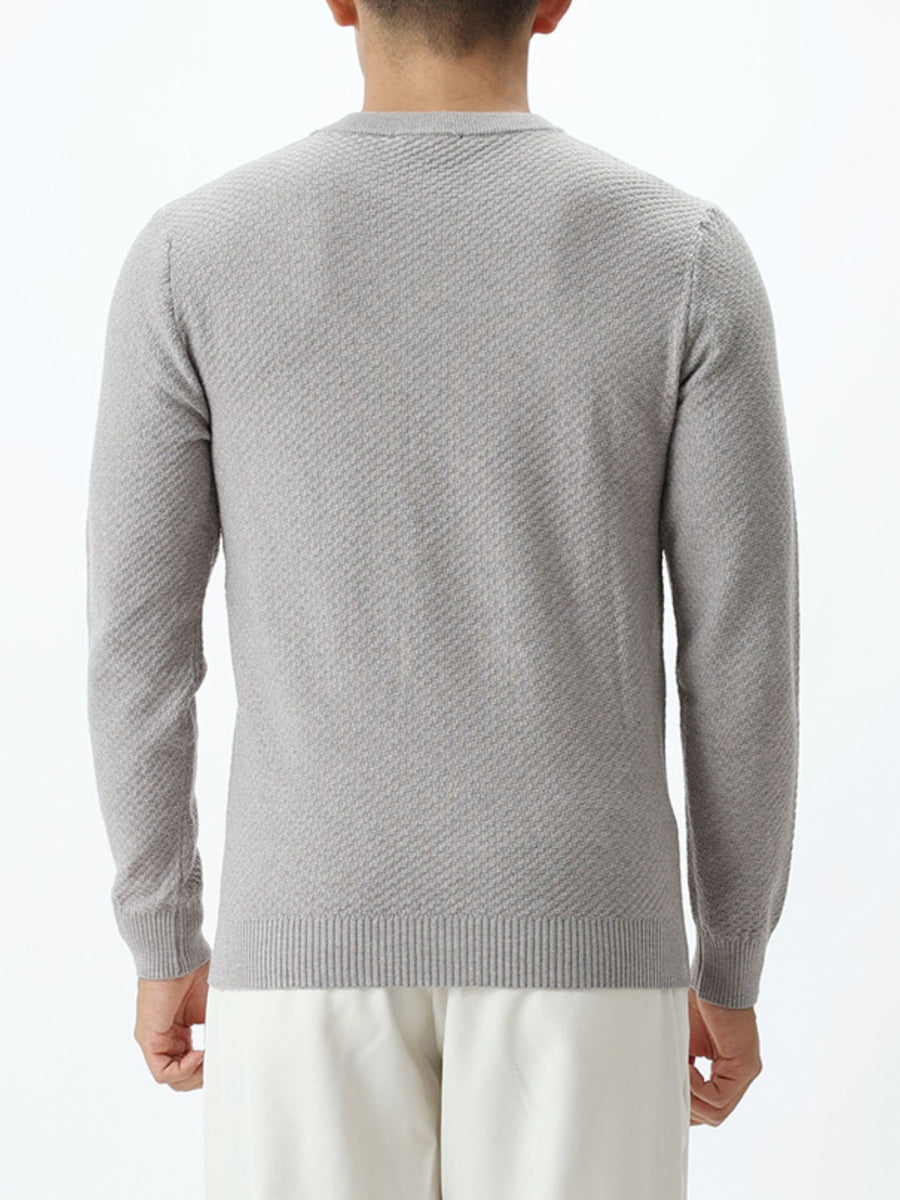 crewneck sweater in White