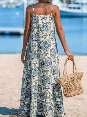 cream maxi dress with maxi and pullover