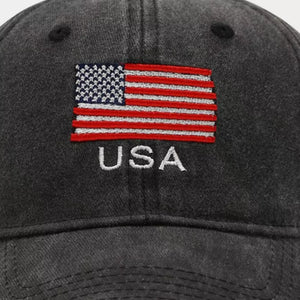 red cap featuring embroidered and embroidered graphic