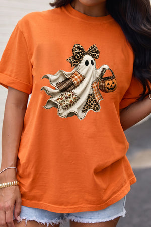 t-shirt in white with graphic print and stretch
