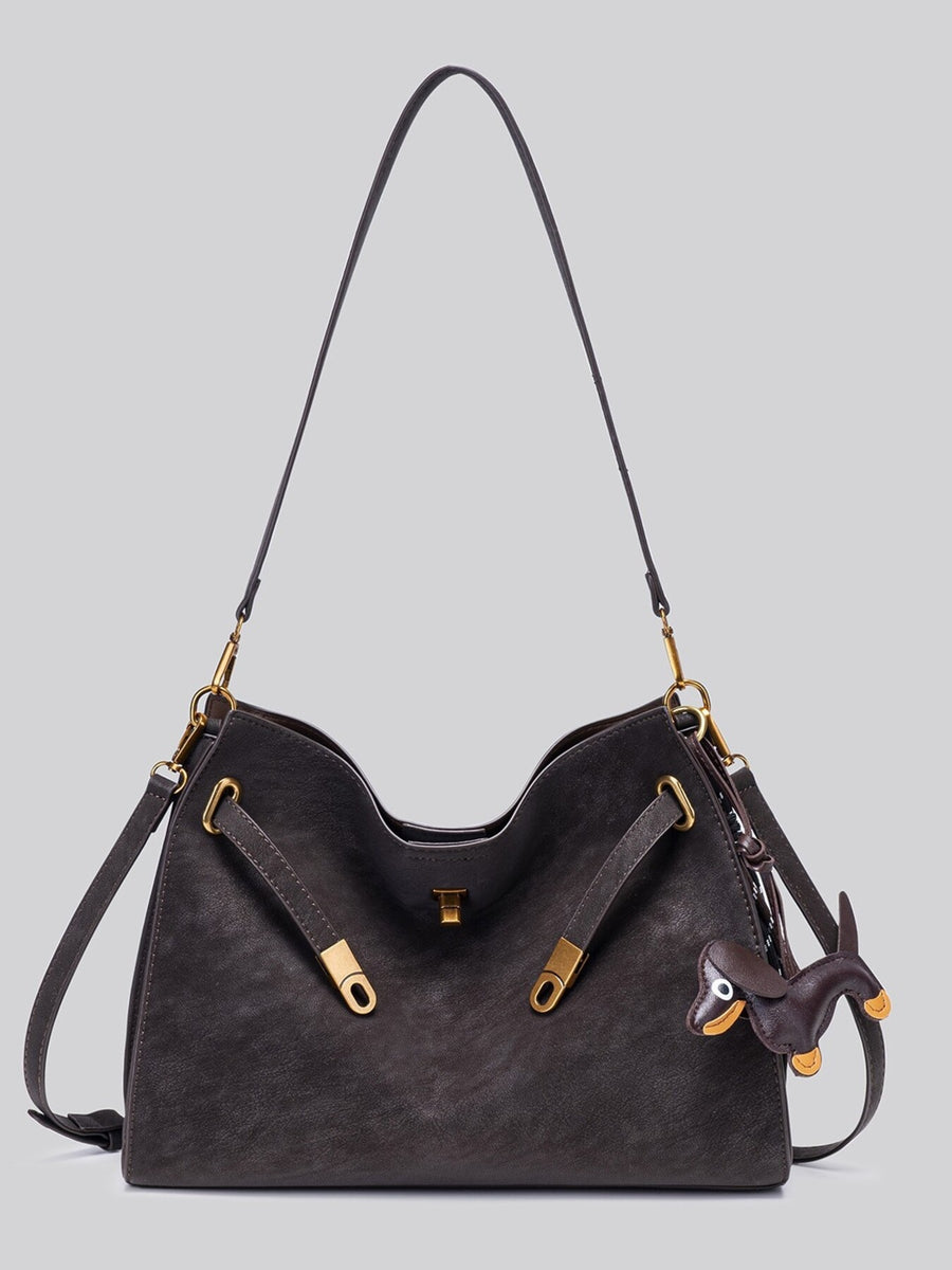 crossbody bag in espresso