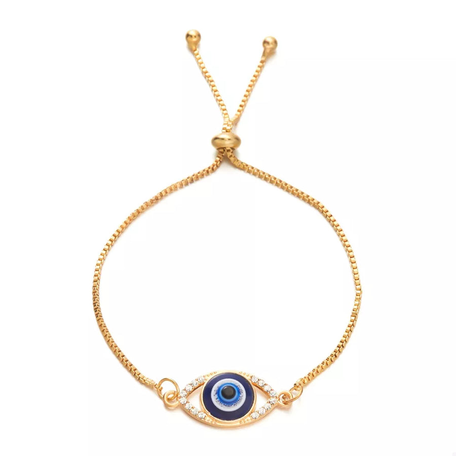 bohemian bracelet in dark blue with N/A