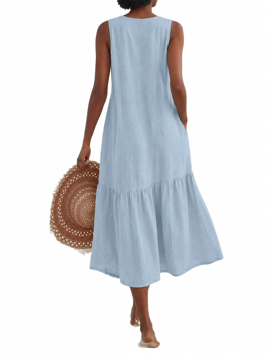 Light Blue midi dress