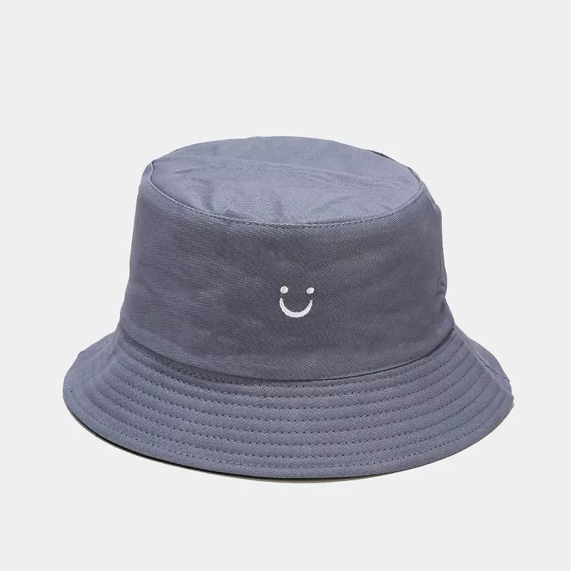 hat in slate gray featuring embroidered and regular fit