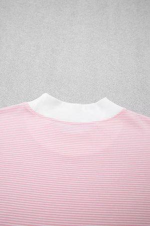 Striped Long Sleeve Top And Pants Set option 9