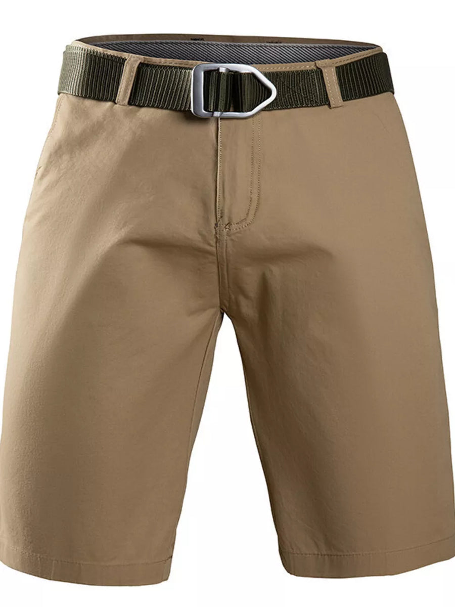 Men's Casual Bermuda Shorts in Off-white