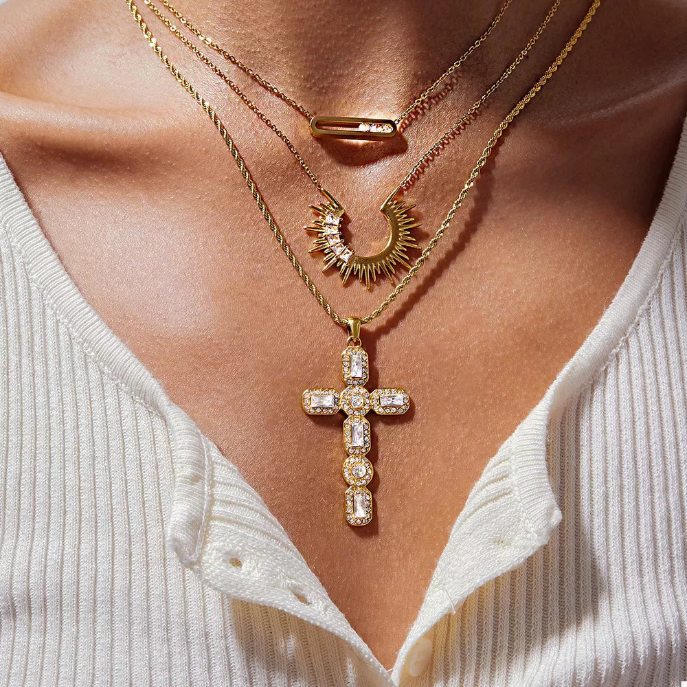 glam necklace in Style A with n/a
