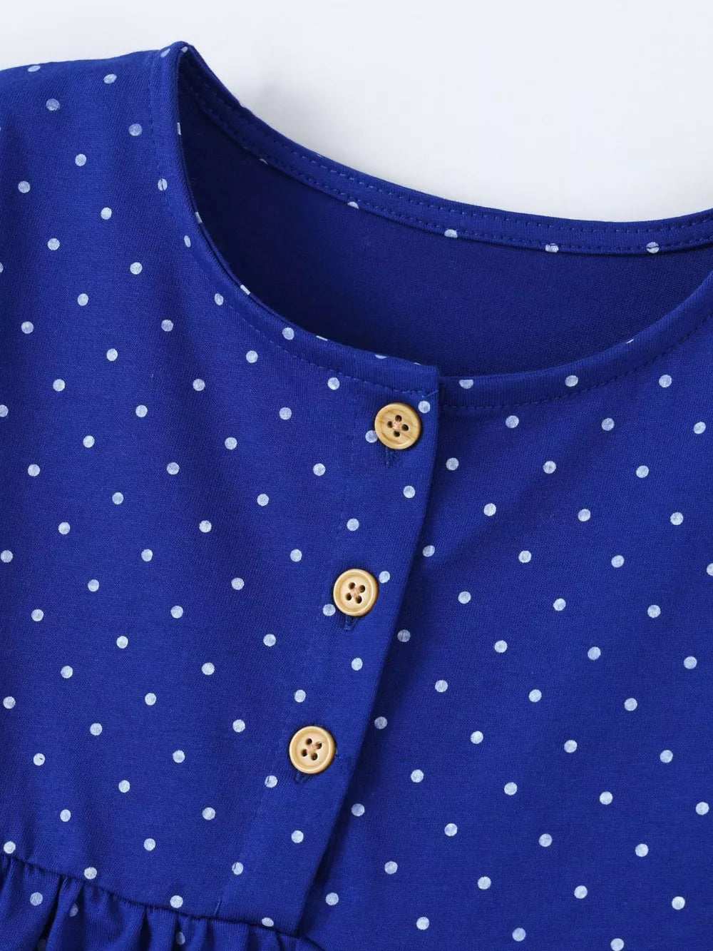 Children's Polka Dot Unicorn Rainbow Dress option 3