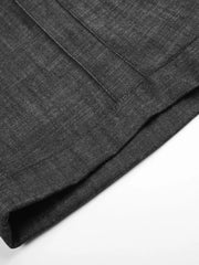Men's Wide Leg Jeans Black option 5