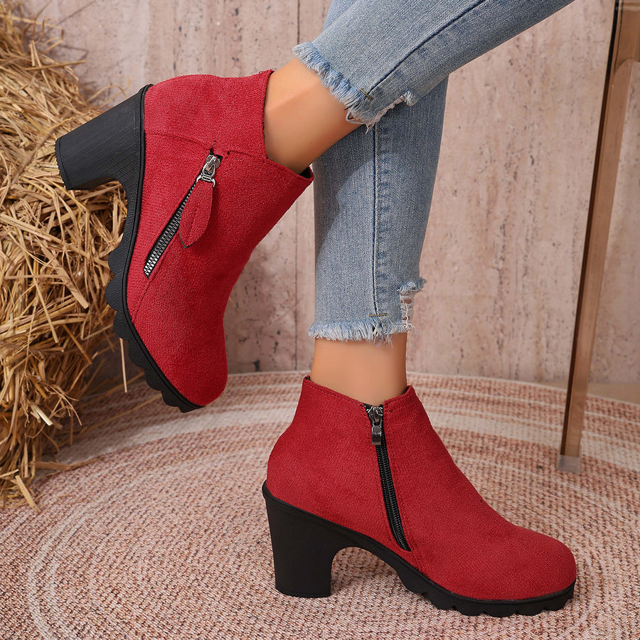 black boots