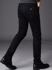 White with Slim Fit Pants