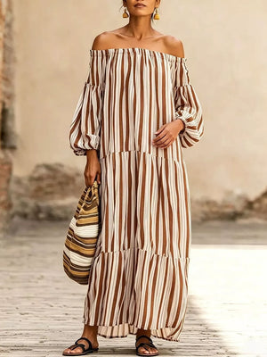 Black maxi dress