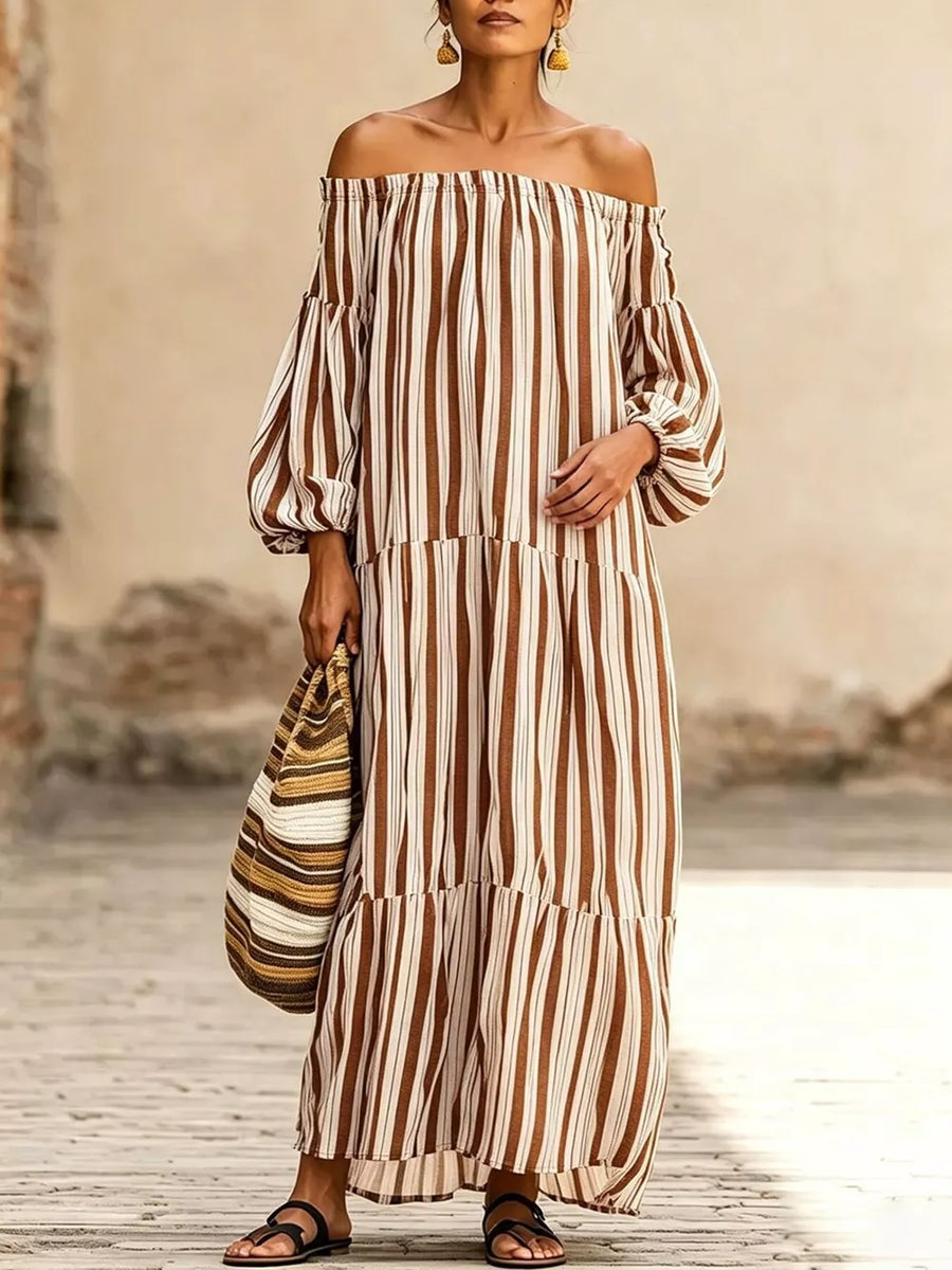 Black maxi dress