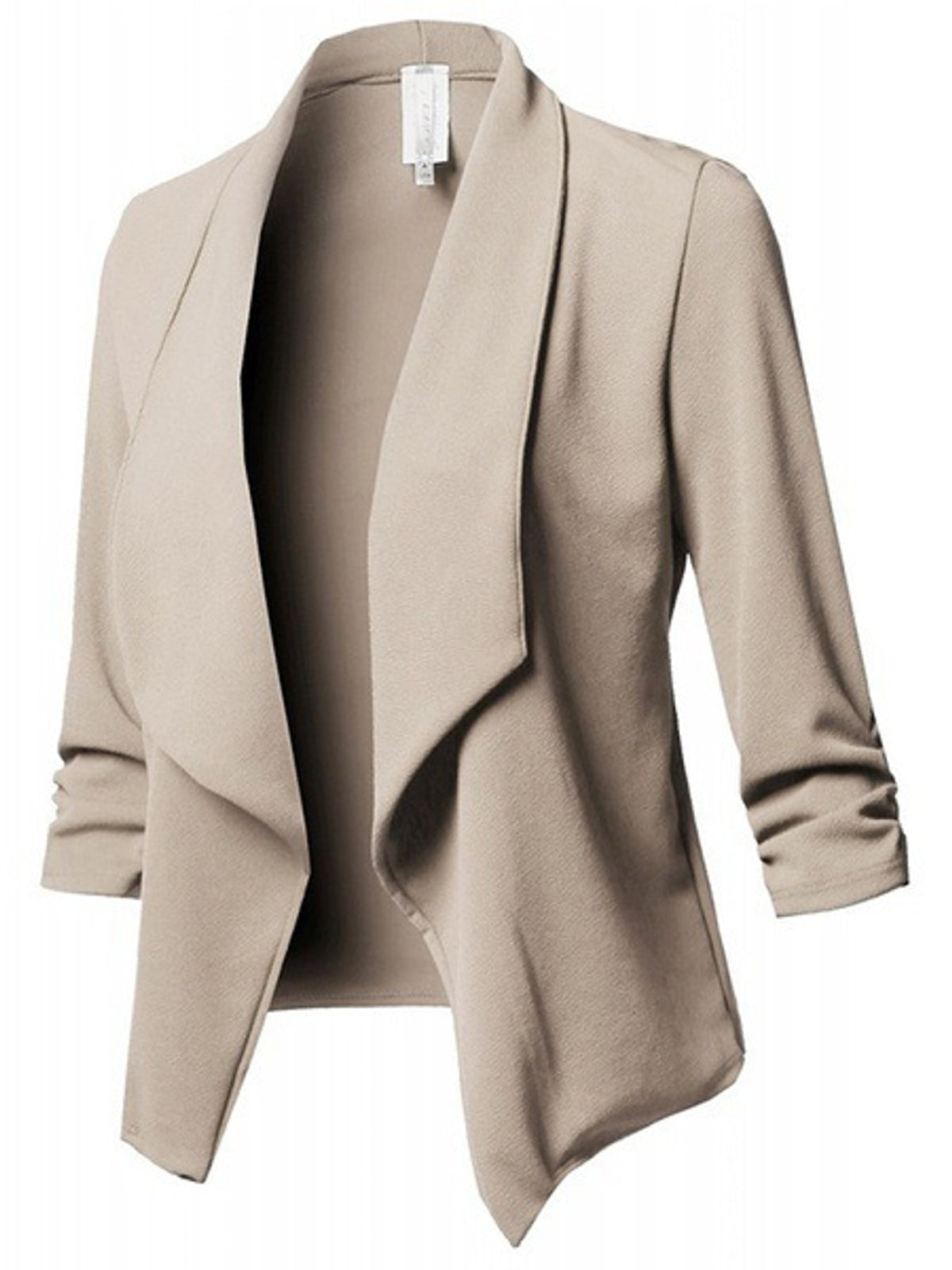Burgundy regular blazer with shawl lapel