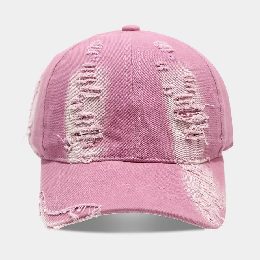 cotton Imported Size &amp cap in Pink with fitted silhouette