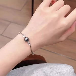 Synthetic Pearl,925 sterling silver Care instructions: Avoid wearing during exer ACCESSORIES in Dark Gray with linked
