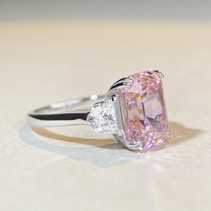ACCESSORIES in Blush Pink with geometric and zircon stones